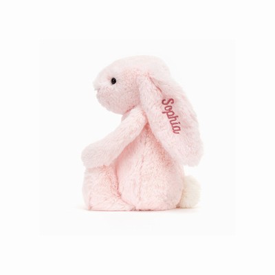 Jellycat Bashful Pink Bunny Medium Australia | 371652DRZ